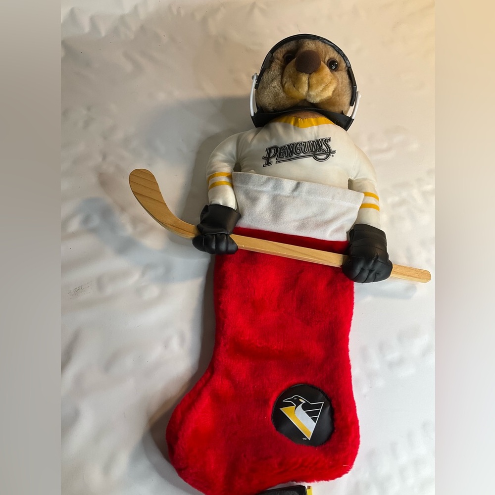 Pittsburgh Penguins NHL Vintage Plush Stocking 1995